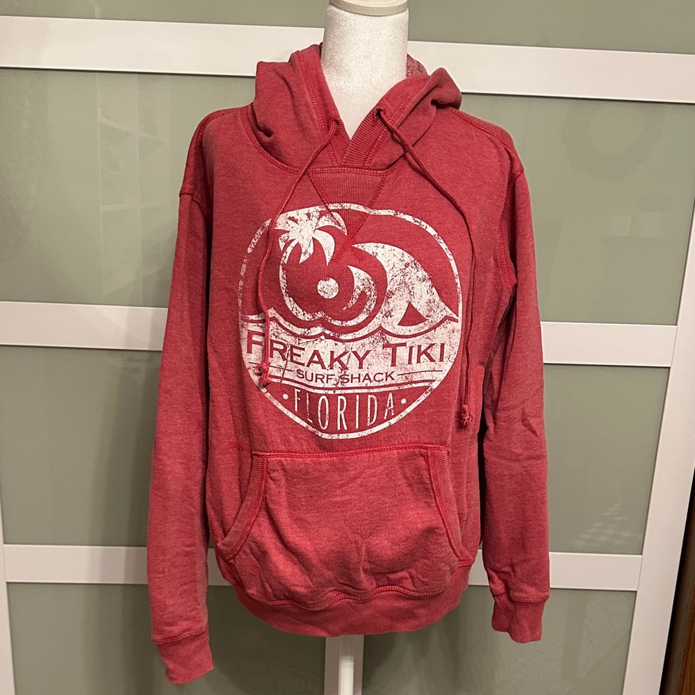 Red Freaky Tiki Women’s Hoodie